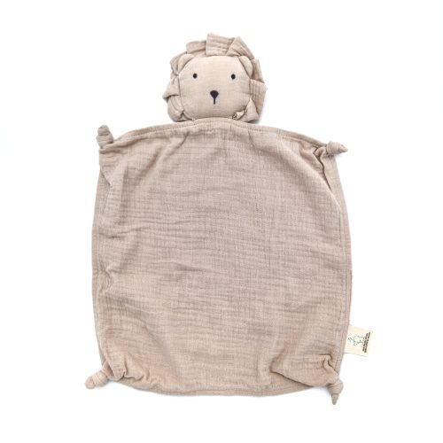 Knuffeldoekje Leeuwtje - Zand