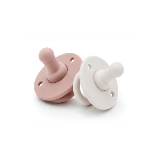 MijnNami Soother Pop & Go - 2 stuks - Blush & Ivory - 9/18 maanden