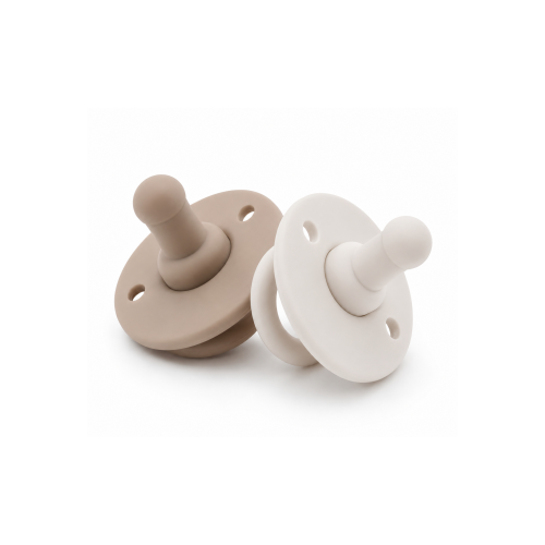 MijnNami Soother Pop & Go - 2 stuks - Oak & Ivory - 9/18 maanden