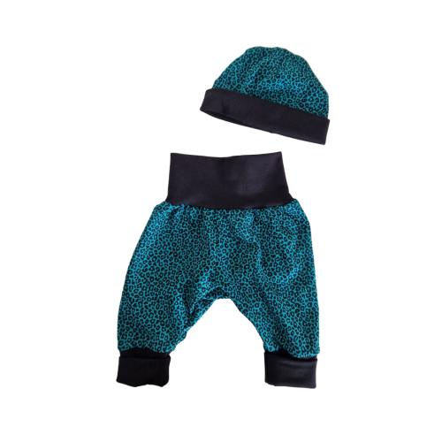 Harembroek met Mutsje - Panter